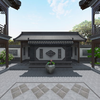 中式四合院古建