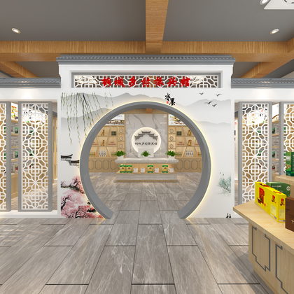 香铺服务区展厅