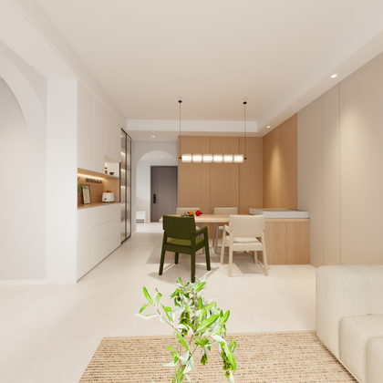 现代风（广西玉林样板房）三房2卫134m²